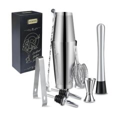Boston Kokteyl Hazırlama Seti 8 Parça Paslanmaz Çelik