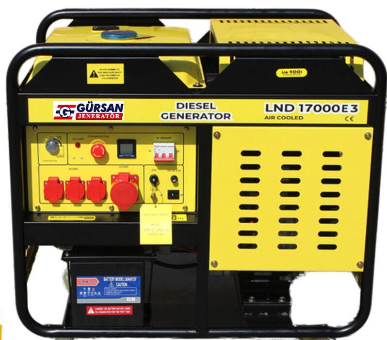 GÜRSAN LND17000E3 DİZEL KABİNLİ JENERATÖR