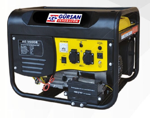 GÜRSAN AG3500X BENZİNLİ PORTATİF JENERATÖR