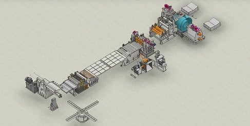 Metal Dilimleme Hattı FMSL 1600