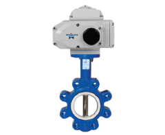 Electric Actuated Lug Type (PTFE) Teflon Sealed Butterfly Valve