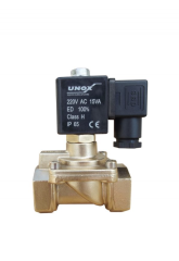 GEM 1116YBA – 1 1/4” General Purpose High Pressure Normally Open Solenoid Valve