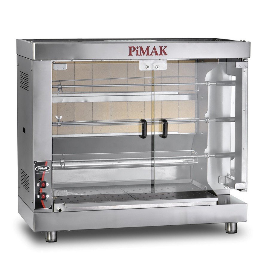 PI5/M004-K Kollu Setüstü Piliç Çevirme Makinesi 15'Lİ