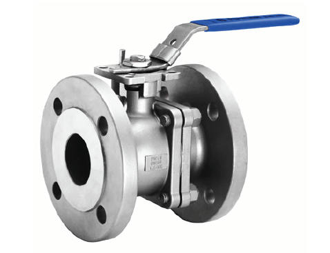 Stainless Steel 2-Piece Flanged+Top Flanged Ball Valve
