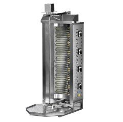 M077-3D Top Motor Cast Doner Machine With 6 Heaters
