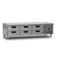 22CBS0S-70.6C CİHAZ ALTI 6 ÇEKMECELİ BUZDOLABI