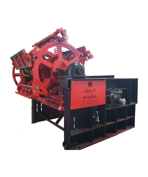 Yüksek Hızlı Double Rotary Yumurta Viyol Makinası