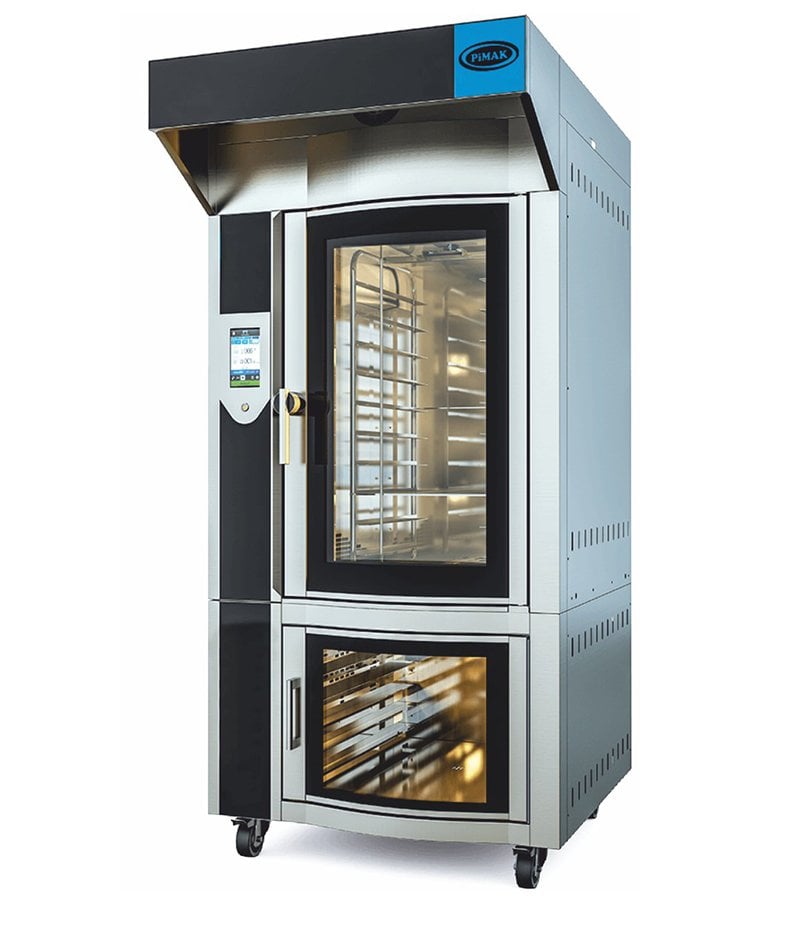 STELLA 10G Gazlı Döner Konveksiyonlu Fırın