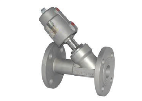 Stainless Flanged Pneumatic Piston Valve