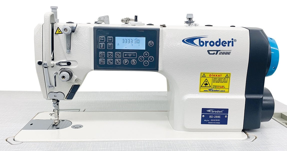 BD-288E Tam Otomatik Düz Dikiş ( Step Motorlu - 9 Desenli Dikiş )