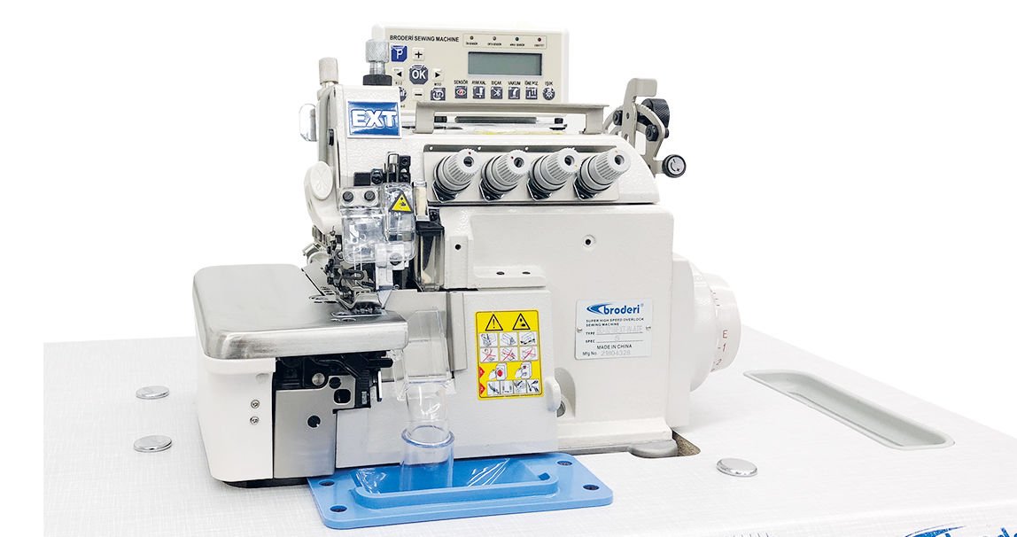 BD-5214EXT-H-ATE Otomatik 4 İp Transportlu Akıllı Overlok