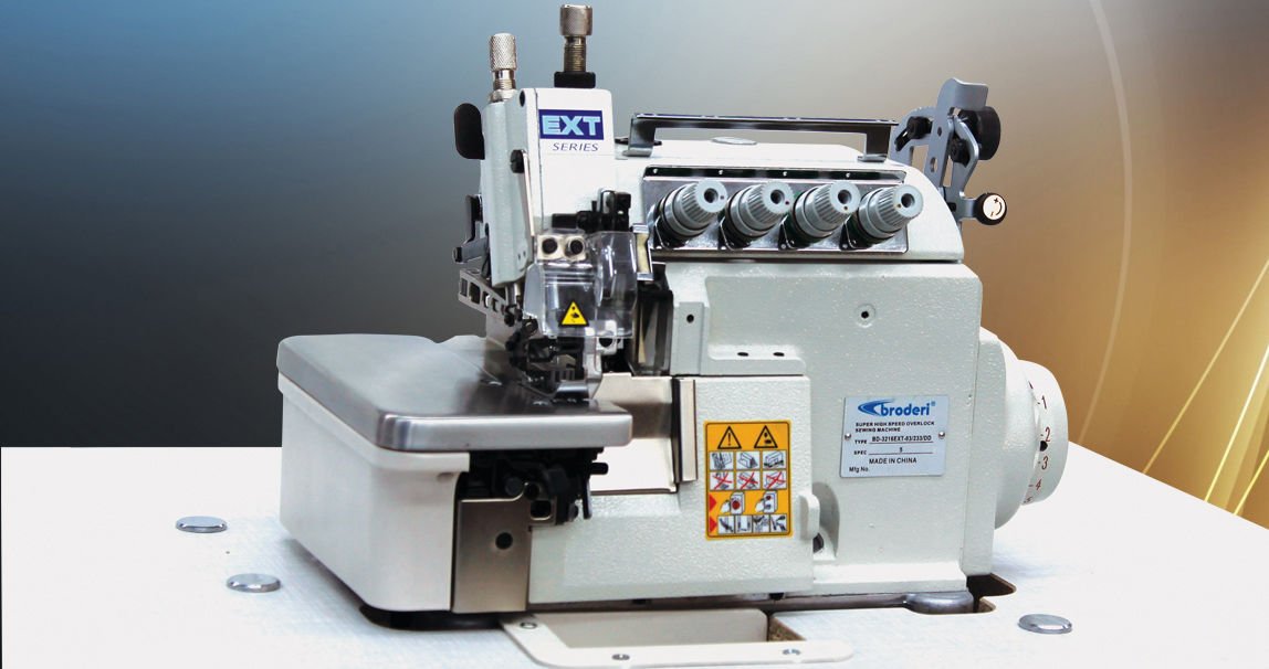 BD-5214EXT-03/333/DD 4 İplik Alt-Üst Transportlu Overlok (Ekstra Yüksek Lüper Hareketi)