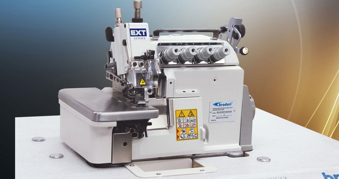 BD-3216EXT-03/233-W/DD 5 Thread Lower-Upper Transport Overlock (Direct Drive)