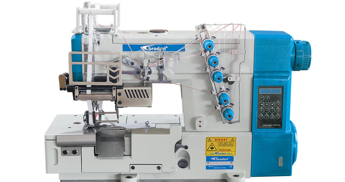 BD-562-05CV/D Elektronik Lastik Vericili Sağdan Bıçaklı reçme